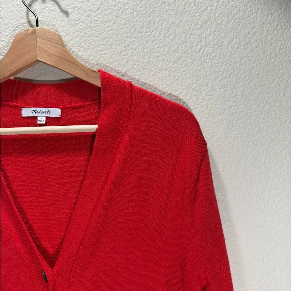 Madewell 100%-merino wool Cardigan – Size S - Picture 3 of 11